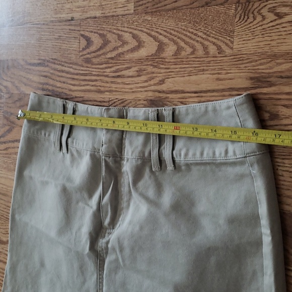 (8) GAP Khakis 100% Cotton Khaki Skirt Cargo Outdoor Casual Neutral Vacation - Picture 6 of 8
